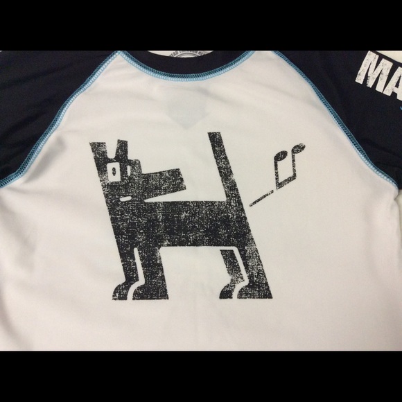 Mambo Australia Tooting Dog Surf Shirt Size 7 - Picture 2 of 8